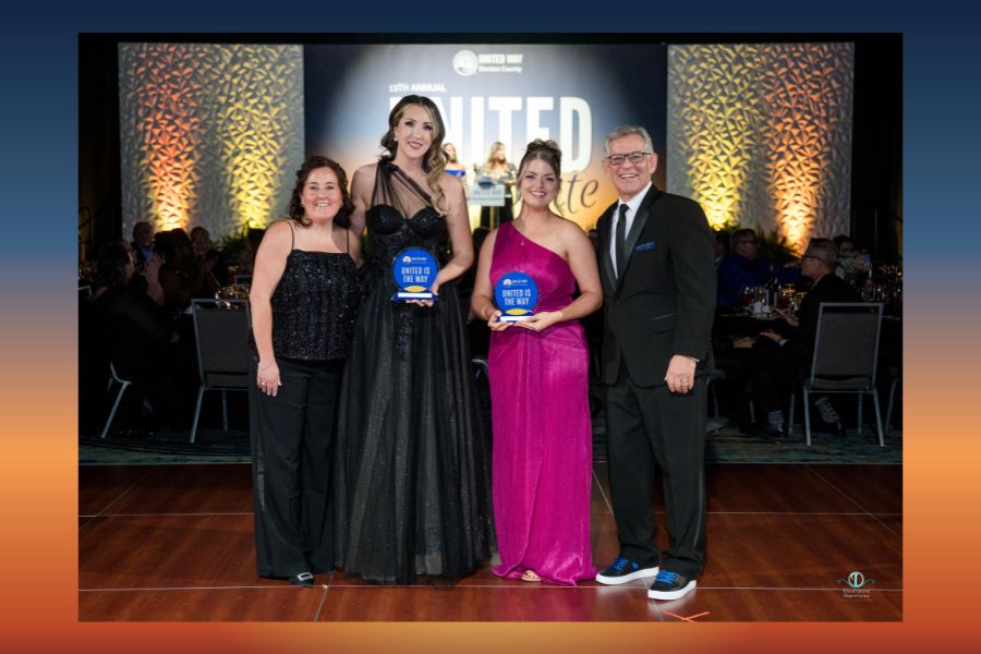 Tori Howard & Morgan McDowell of DATCU win Ambassadors of the Year