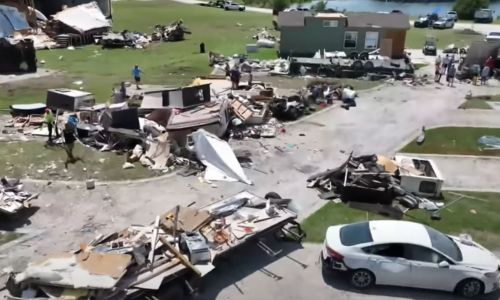 North Texas tornado 2024_Ray Roberts Lake